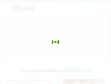 Tablet Screenshot of onlinecollegeplanning.com